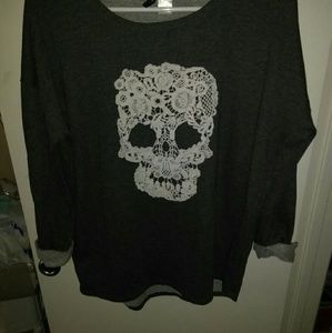 Super cute Skull sweater
